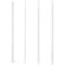 12 Pack: Clear Faceted Glass Rondelle Beads by Bead Landing™